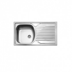 Νεροχύτης Ένθετος Fortinox Valley 24100-110 78,5x44,5 Inox Σατινέ