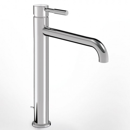 Μπαταρία Νιπτήρα Ψηλή La Torre New Tech 12507-100 Chrome με Βαλβίδα Κλικ-Κλακ Χρωμέ