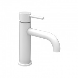 Μπαταρία Νιπτήρα Αναμεικτική La Torre New Tech 12007-300 White Matte Λευκό ματ