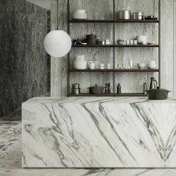 Πλακάκι Marazzi Allmarble Bianco Arni Rt 75x150 cm MEKG Ματ Μαρμαριζέ