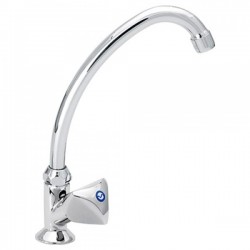 Μπαταρία Κουζίνας Επικαθήμενη Μονή 00-4108 Milena Modea