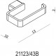 Χαρτοθήκη χωρίς Κάλυμμα Langberger 21123-43B-400 Black Mat Χαρτοθήκη χωρίς Κάλυμμα Langberger 21123-43B-400 Black Mat