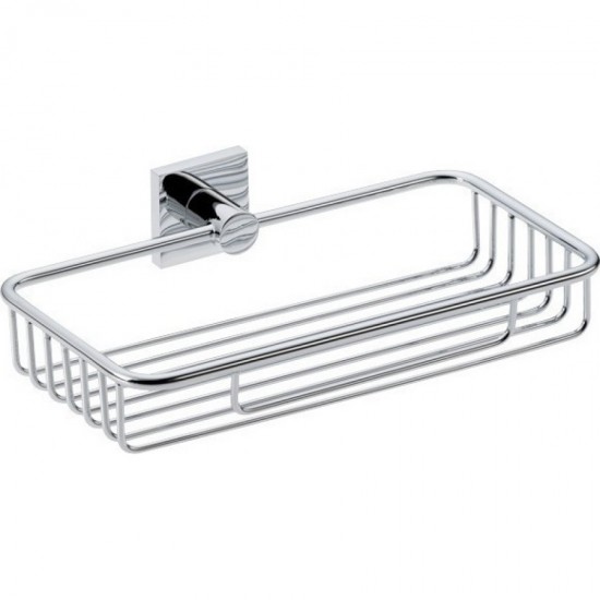 Σπογγοθήκη Μονής Στήριξης Inox Χρωμέ Verdi Delta 3060722 Σπογγοθήκη Μονής Στήριξης Inox Χρωμέ Verdi Delta 3060722