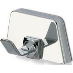 Άγκιστρο Μονό Μπάνιου Ορειχάλκινο Χρωμέ Geesa Standard Hotelia 5253