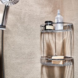 Γωνιακή Θήκη Inox Διπλή Βαρέως Τύπου TEMA 74002