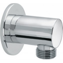 Επίτοιχη Παροχή Νερού με Στήριγμα Τηλεφώνου Modea 00-7554 Χρωμέ