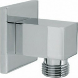 Επίτοιχη Παροχή Νερού με Στήριγμα Τηλεφώνου Modea 00-7555 Χρωμέ