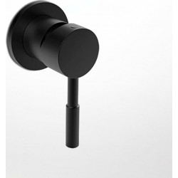 Εκτροπέας Εντοιχισμού 3 Εξόδων - La Torre New Tech 12151N-400 Black Μatt (Μαύρο Ματ)