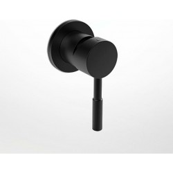 Εκτροπέας Εντοιχισμού 3 Εξόδων - La Torre New Tech 12151N-400 Black Μatt (Μαύρο Ματ)