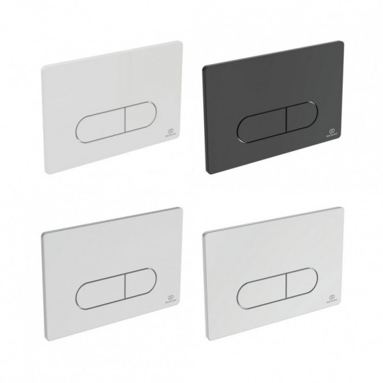 Πλακέτα Εντοιχισμένου Καζανακίου Ideal Standard ProSys Oleas M1 R0115AC 2 Λειτουργιών Λευκό Πλακέτα Εντοιχισμένου Καζανακίου Ideal Standard ProSys Oleas M1 R0115AC 2 Λειτουργιών Λευκό