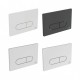 Πλακέτα Εντοιχισμένου Καζανακίου Ideal Standard ProSys Oleas M1 R0115AC 2 Λειτουργιών Λευκό Πλακέτα Εντοιχισμένου Καζανακίου Ideal Standard ProSys Oleas M1 R0115AC 2 Λειτουργιών Λευκό