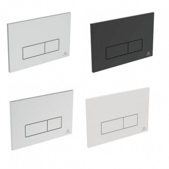 Πλακέτα Χειρισμού Ideal Standard ProSys Oleas M2 R0121ΑΑ Χρωμέ Γυαλιστερή Διπλή Τετράγωνη Πλακέτα Χειρισμού Ideal Standard ProSys Oleas M2 R0121ΑΑ Χρωμέ Γυαλιστερή Διπλή Τετράγωνη