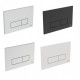 Πλακέτα Χειρισμού Ideal Standard ProSys Oleas M2 R0121ΑΑ Χρωμέ Γυαλιστερή Διπλή Τετράγωνη Πλακέτα Χειρισμού Ideal Standard ProSys Oleas M2 R0121ΑΑ Χρωμέ Γυαλιστερή Διπλή Τετράγωνη