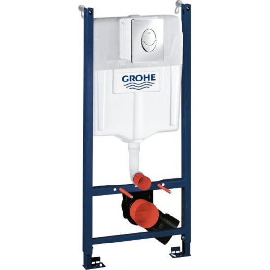 Καζανάκι Εντοιχιζόμενο Rapid SL Grohe 38745001 Ένθετο ή Επίτοιχο σε γυψοσανίδα Για Κρεμαστές Λεκάνες Με Πλακέτα 38505 Καζανάκι Εντοιχιζόμενο Rapid SL Grohe 38745001 Ένθετο ή Επίτοιχο σε γυψοσανίδα Για Κρεμαστές Λεκάνες Με Πλακέτα 38505