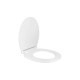 Κάλυμμα Λεκάνης Duroplast Elvit 0230  Universal Λευκό (42 - 46,5) x 36,5 Soft Close
