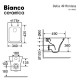 Λεκάνη Kρεμαστή Λευκή με Kάλυμμα Slim Soft Close Bianco Ceramica Delia DL11000SC-300 Λεκάνη Kρεμαστή Λευκή με Kάλυμμα Slim Soft Close Bianco Ceramica Delia DL11000SC-300