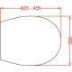 Κάλυμμα Λεκάνης Vega Λευκό 58-53061 Viospiral 42.5-43.5x36cm Κάλυμμα Λεκάνης Vega Λευκό 58-53061 Viospiral 42.5-43.5x36cm