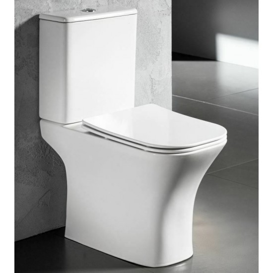 Λεκάνη Ceramita Storm Rimless 65 εκ. Κάθετης Αποχέτευσης Λεκάνη Ceramita Storm Rimless 65 εκ. Κάθετης Αποχέτευσης