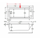 Μπανιέρα Carron Quantum 457C ένθετη ή με ποδιά Μπανιέρα Carron Quantum 457C ένθετη ή με ποδιά
