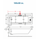 Μπανιέρα Υδρομασάζ Carron Quantum Integra ένθετη ή με ποδιά 170 x 70 cm 461ACH Μπανιέρα Υδρομασάζ Carron Quantum Integra ένθετη ή με ποδιά 170 x 70 cm 461ACH