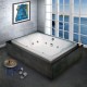 Μπανιέρα Υδρομασάζ Carron Celsius Duo 452CH Ένθετη 200 x 140 cm