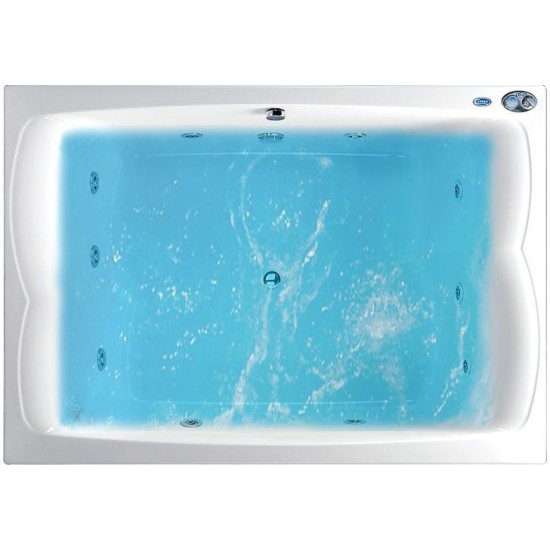 Μπανιέρα Υδρομασάζ Carron Celsius Duo 452CH Ένθετη 200 x 140 cm