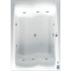 Μπανιέρα Υδρομασάζ Carron Celsius Duo 452CH Ένθετη 200 x 140 cm