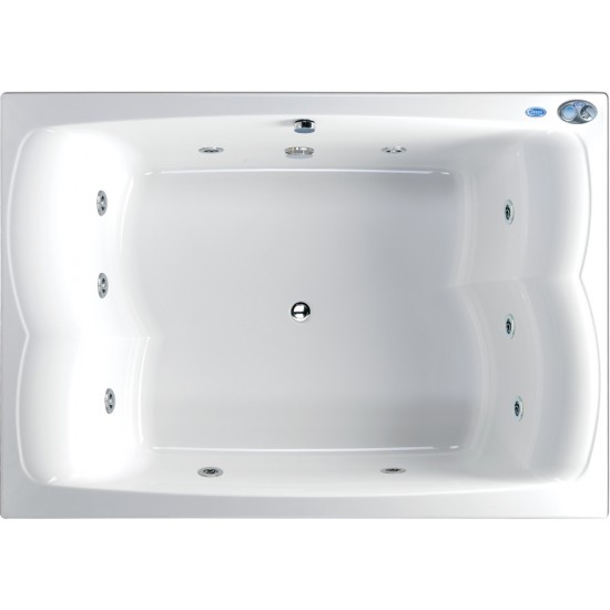 Μπανιέρα Υδρομασάζ Carron Celsius Duo 452CH Ένθετη 200 x 140 cm