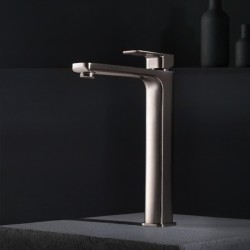 Μπαταρία Nιπτήρος Ψηλή Eurorama Quadra 144309P-110 Inox