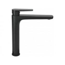 Μπαταρία Νιπτήρα Ψηλή Μαύρη Ματ Optima Plus Modea 00-2503/1B