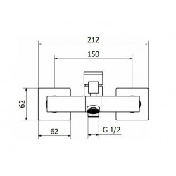 Μπαταρία Λουτρού Αναμεικτική Regona WTS  με Tηλέφωνο, Επίτοιχο Στήριγμα Τηλεφώνου και Σπιράλ 1,5m Χρωμέ