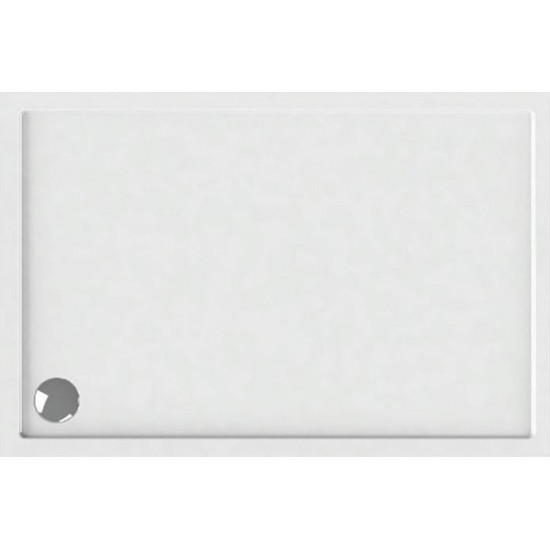 Ντουζιέρα Ορθογώνια Karag New Flat 4 80X100 Λευκή Ντουζιέρα Ορθογώνια Karag New Flat 4 80X100 Λευκή