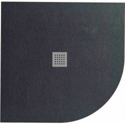 Ντουζιέρα Ημικυκλική Karag Pietra 80X80 Ardesia Ημικυκλική Ντουζιέρα Ημικυκλική Karag Pietra 80X80 Ardesia Ημικυκλική