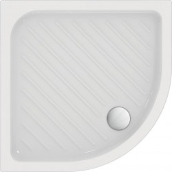 Ντουζιέρα Ημικυκλική Λευκή Πορσελάνης Slim Ideal Standard 90x90 Gemma 2 J526501