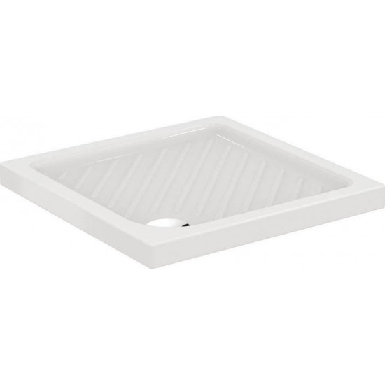 Ντουζιέρα Τετράγωνη Λευκή Πορσελάνης 90Χ90 Ideal Standard Sevafresh W836301 Ντουζιέρα Τετράγωνη Λευκή Πορσελάνης 90Χ90 Ideal Standard Sevafresh W836301