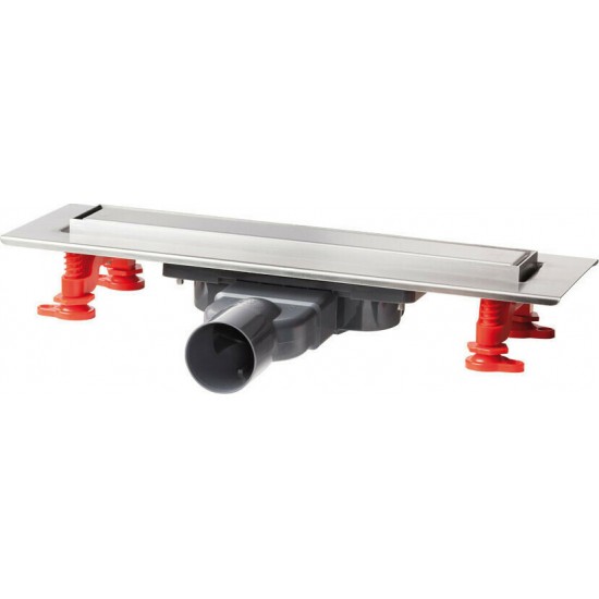 Κανάλι Ντουζiέρας Σιφών Wirquin Venisio Slim VS500-401 50cm Ανοξείδωτο Μαύρο Κανάλι Ντουζiέρας Σιφών Wirquin Venisio Slim VS500-401 50cm Ανοξείδωτο Μαύρο