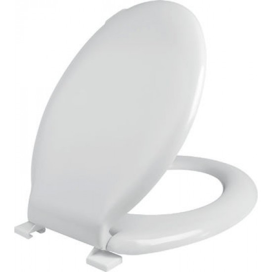 Κάλυμμα Λεκάνης Duroplast Elvit 0003 Λευκό 44,5x36,5 εκ.