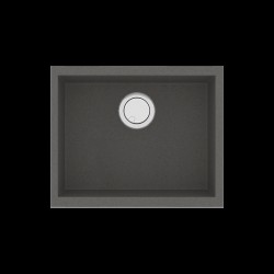 Νεροχύτης Γρανιτένιος Sanitec Ultra Granite 819 (50X40) Pietra (Γκρι) Βαρέως Τύπου με 1 Μεγάλη Γούρνα