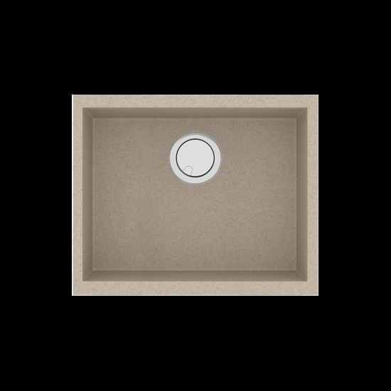 Νεροχύτης Γρανιτένιος Sanitec Ultra Granite 819 (50X40) Sabbia (Μπεζ) Βαρέως Τύπου με 1 Μεγάλη Γούρνα Νεροχύτης Γρανιτένιος Sanitec Ultra Granite 819 (50X40) Sabbia (Μπεζ) Βαρέως Τύπου με 1 Μεγάλη Γούρνα