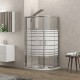 Καμπίνα Ντουζιέρας Karag New Flora 200 80Χ80 cm Ημικυκλική Σεριγραφία με 180cm Ύψος με Κρύσταλλο Ασφαλείας με Χρωμέ Πλαίσιο Καμπίνα Ντουζιέρας Karag New Flora 200 80Χ80 cm Ημικυκλική Σεριγραφία με 180cm Ύψος με Κρύσταλλο Ασφαλείας με Χρωμέ Πλαίσιο