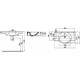 Ένθετος Νιπτήρας Επίπλου Μπάνιου 87.2X50cm Creavit Smile ET185 Λευκός