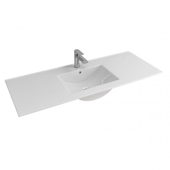 Ένθετος Νιπτήρας Μπάνιου 120×47cm Karag LT 7506-120 Λευκός Ένθετος Νιπτήρας Μπάνιου 120×47cm Karag LT 7506-120 Λευκός
