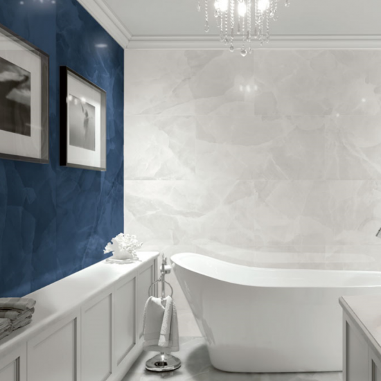 Πλακάκι Onyx Blue 60Χ120 ENERGIE KER Μπλε Όνυχας Γυαλιστερό Rettificato