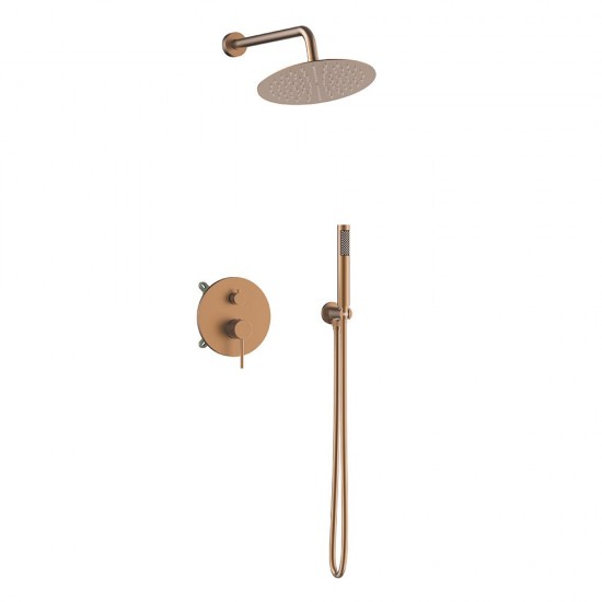 Set Εντοιχισμού 2 Εξόδων Orabella Preciosa Brushed Rose Gold (Ροζ Χρυσό Ματ Βουρτσισμένο) 10396 Set Εντοιχισμού 2 Εξόδων Orabella Preciosa Brushed Rose Gold (Ροζ Χρυσό Ματ Βουρτσισμένο) 10396