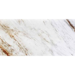 Πλακάκι Placcia Bianco 60Χ120 Μάρμαρο Γυαλιστερό Rettificato