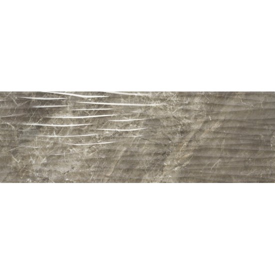 Πλακάκι Balmoral Brown (Καφέ) Dune Decor 30Χ90 Γυαλιστερό Μαρμαριζέ Baldocer Retificatto