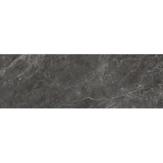 Πλακάκι Balmoral Black (Μαύρο) 30Χ90 Γυαλιστερό Μαρμαριζέ Baldocer Retificatto
