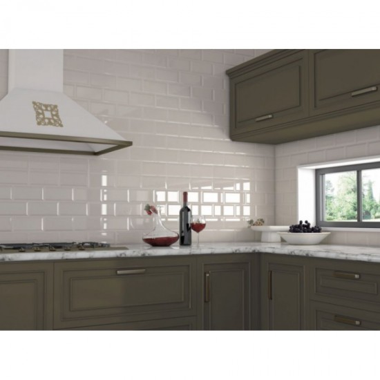 Πλακάκι Metro Bizoute Beige Karag 10x20 Πλακάκι Metro Bizoute Beige Karag 10x20