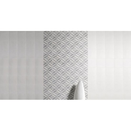 Πλακάκι Cementine Grigio Opera Ceramica Τοίχου 20x50 Πλακάκι Cementine Grigio Opera Ceramica Τοίχου 20x50
