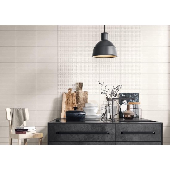 Πλακάκι Slash Imola Ceramica SLSH 73W 7,5x30 cm Λευκό